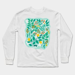 Lemony Garden Long Sleeve T-Shirt